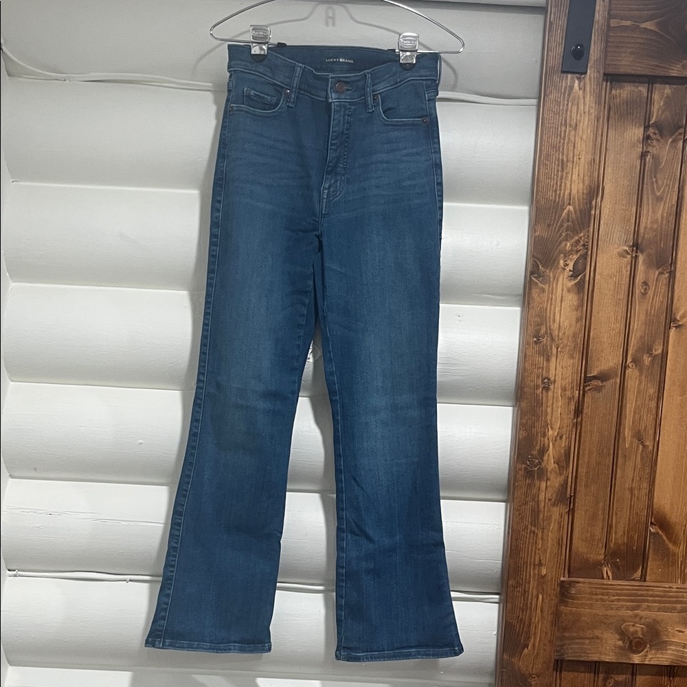 Lucky Brand Dark Blue Flare Jeans